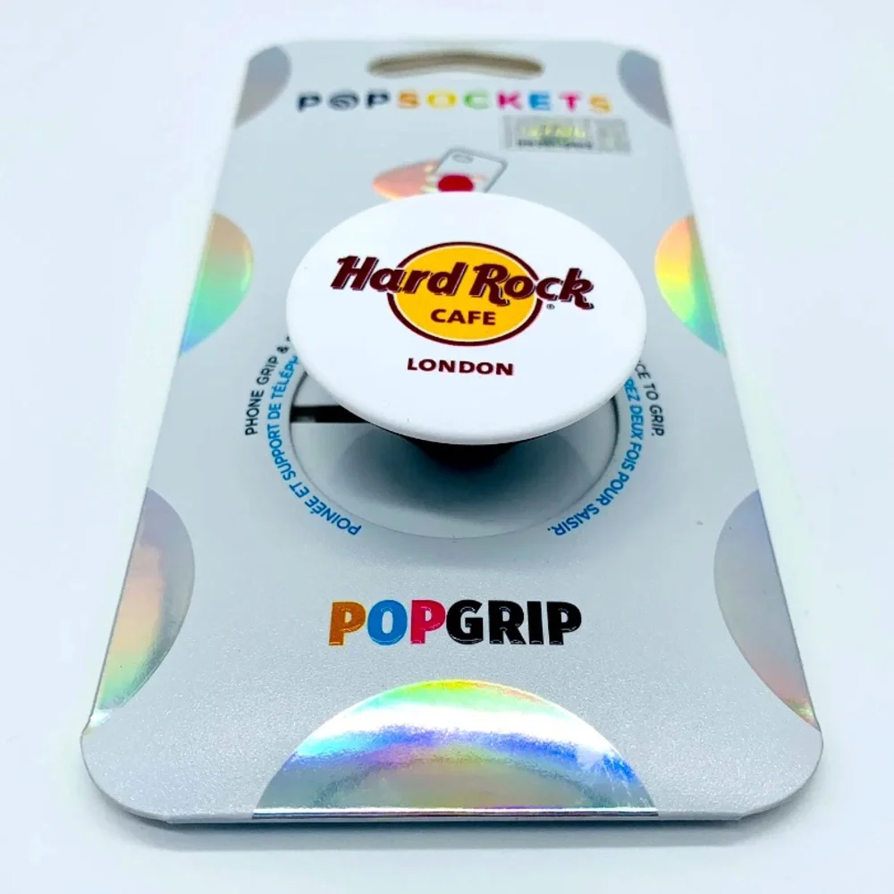 New HARD ROCK Cafe LONDON PopSockets Cell Phone Grip Classic Logo City Drop EU